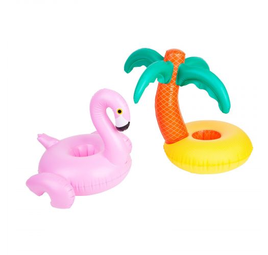 pink flamingo cup holder