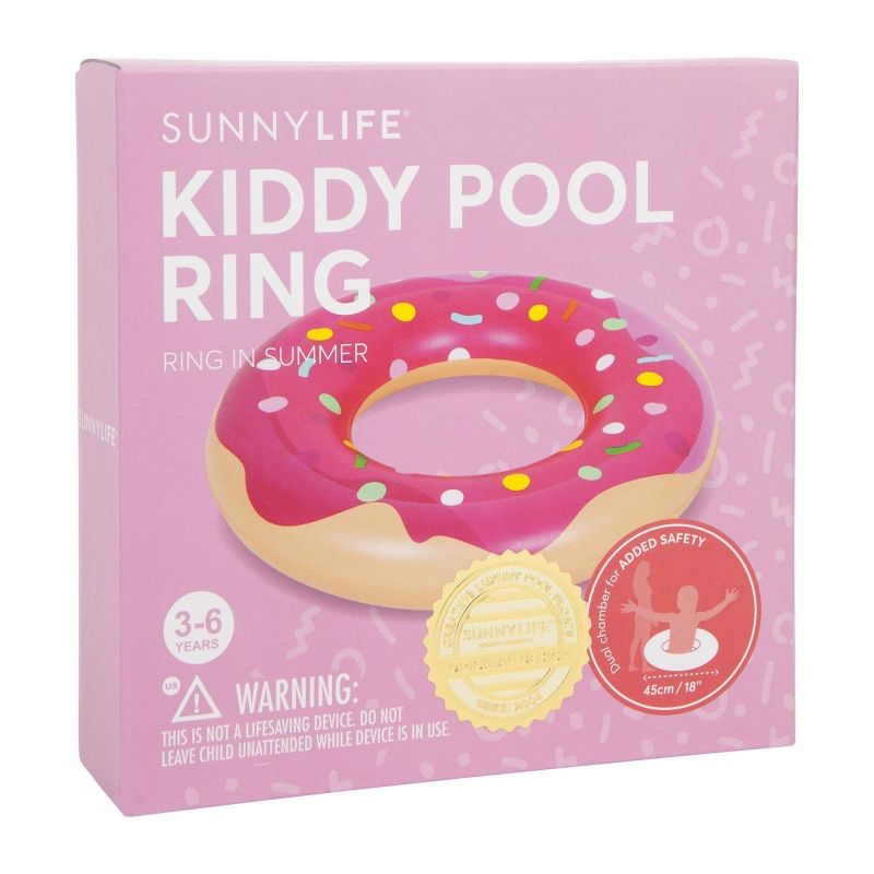 Uppblåsbar ring - munk - RING DONUT