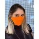 Washable orange barrier mask - FACE MASK BBS06