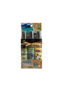 Travel kit: 3 x monoi oil 30ml - TRAVEL KIT MONOI 3X30ML