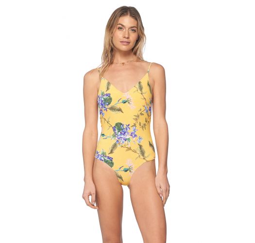 mustard swimwear