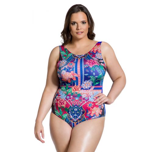 colorful plus size swimsuits