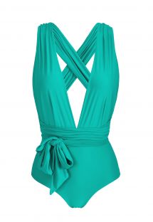 Verstelbaar groen badpak - BODY BAHAMAS MARINA