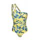 LEMON FLOWER ONE SHOULDER
