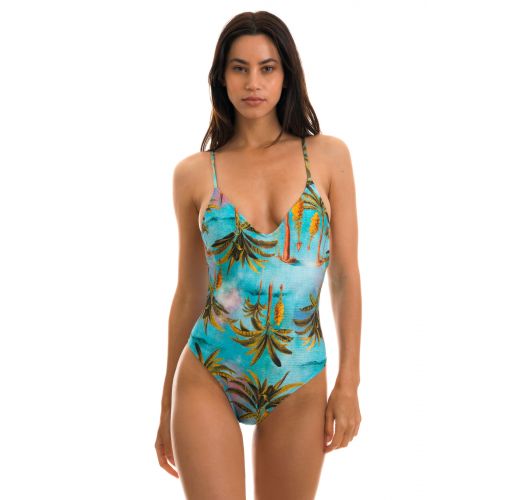 BBS X RIO DE SOL - Tropical one-piece swimsuit - POR DO SOL HYPE