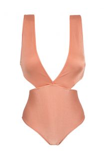 Vaaleanpunainen persikanvärinen trikini - TRIKINI OURO ROSA