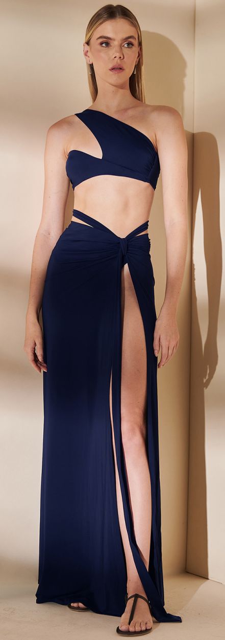 MAYA SARONG NAVY BLUE