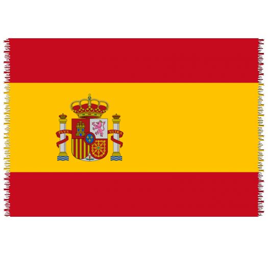 Brazilian beach towel - National flag Spain