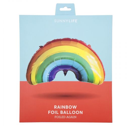 Aluminium rainbow party balloon - BALLOON RAINBOW