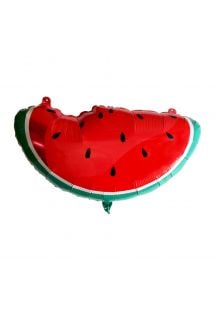 Watermelon shape aluminium party balloon - BALLOON WATERMELON