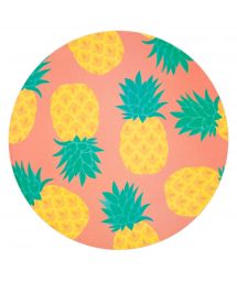 Блюдо из бамбукового волокна с изображением ананасов- ECO SERVING PLATTER PINEAPPLE
