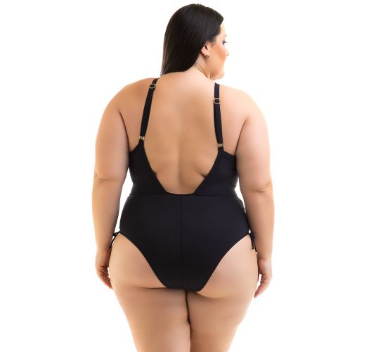 SWIMSUIT CLEYA PRETO/BRANCO