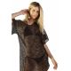 3/4 sleeve black lace beach dress - LURI PRETO