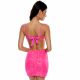 SEQUINS MINI SKIRT PINK
