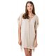 Beach dress in naturale beige with laces - RESORT