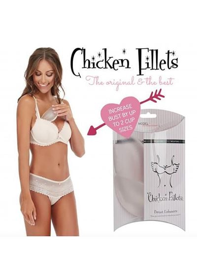 Soft Silicone Bra Insert Breast Enhancer PushUp Pads Chicken Cutlets Swim  Bikini