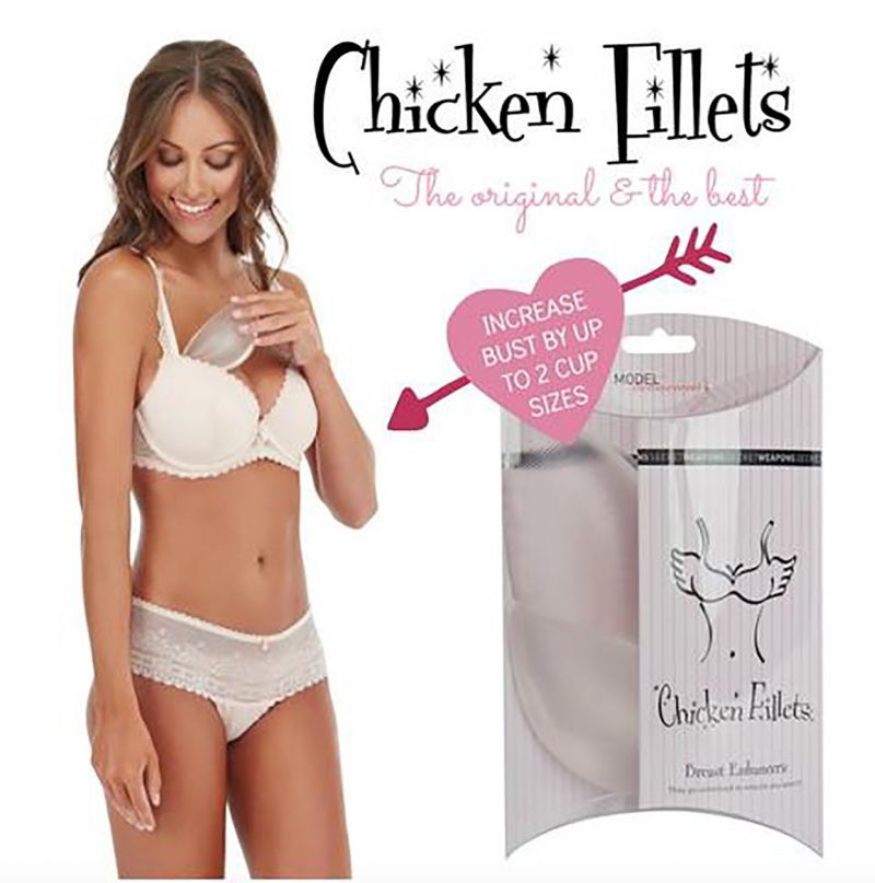 Secret Weapons Chicken Fillets Breast Enhancers - Model Behaviour : Bra  Accessories, Push Up Bra Pads