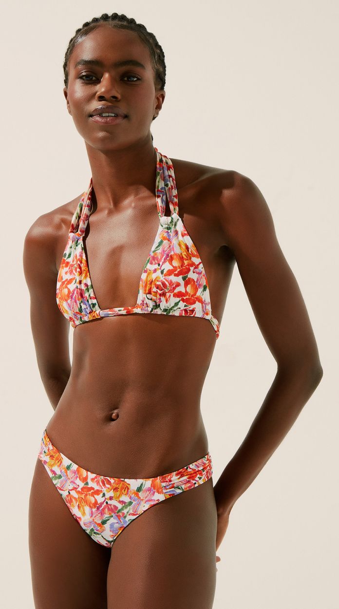 MEDIA FRANZIDA FLORAL IKAT