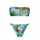 BBS X RIO DE SOL - Tropical bandeau bikini - POR DO SOL RETO
