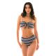 Maillot 2 pices taille haute ray - Stripe Odyss