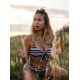 Maillot 2 pices taille haute ray - Stripe Odyss