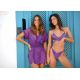 CRISS CROSSED PURPLE
