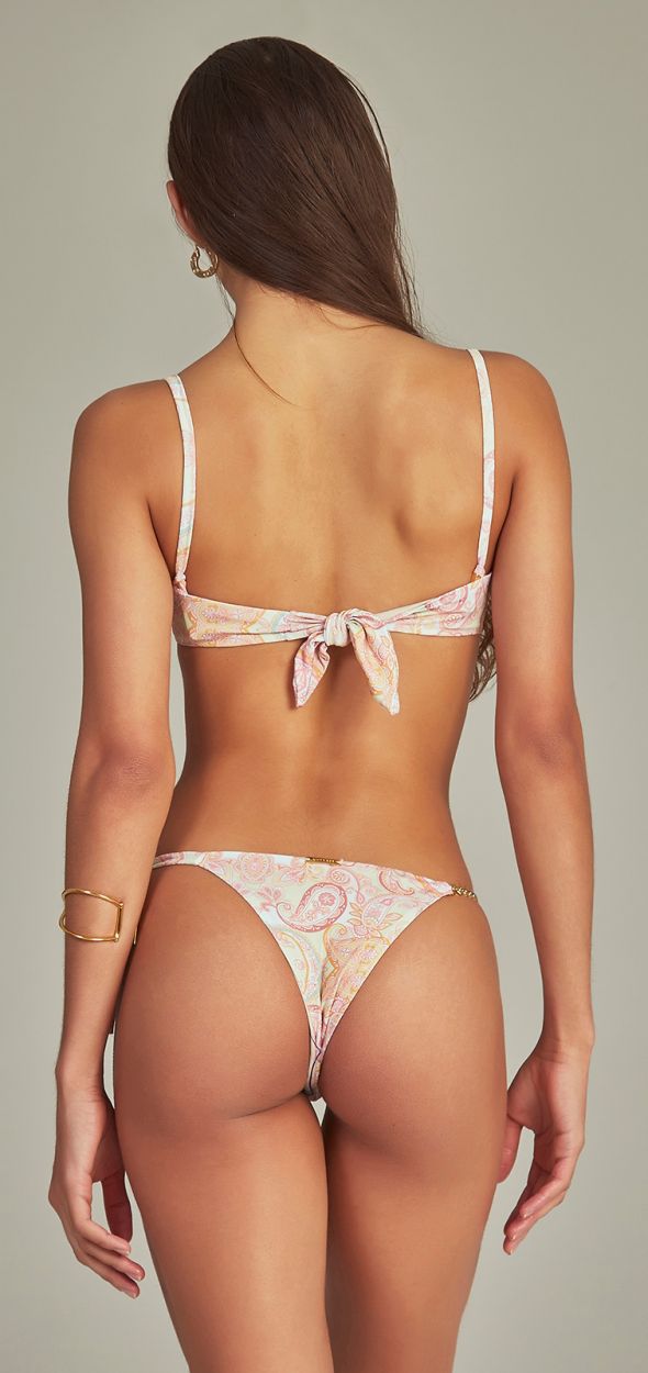 BIKINI AGATHA GREEN PAISLEY