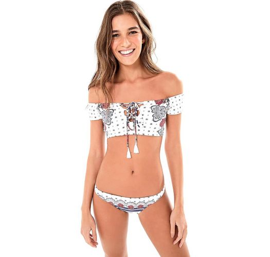 crop top swimsuit with sleeves