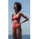 Bikini top a  fasciae slip vita  alta arancione scuro - BIKINI MARCELLA POR DO SOL