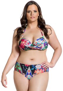 Large Cup Plus Size Bikini - Bella Jardim Plus -