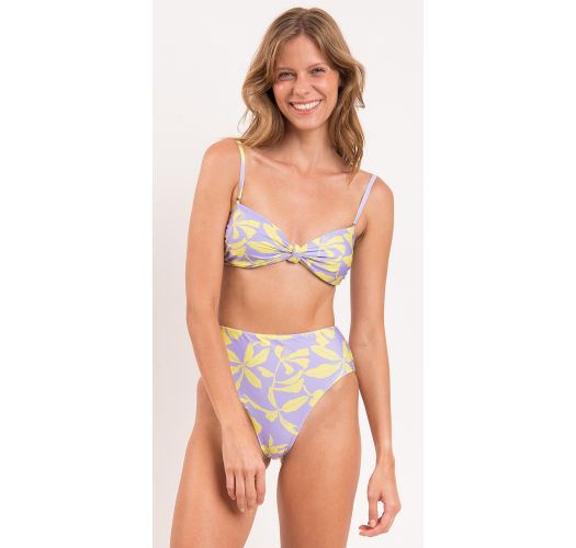 SET GLOW BANDEAU-JOY HOTPANTS