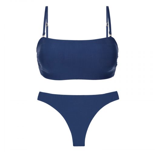 SET NAVY BANDEAU-RETO NICE-FIO