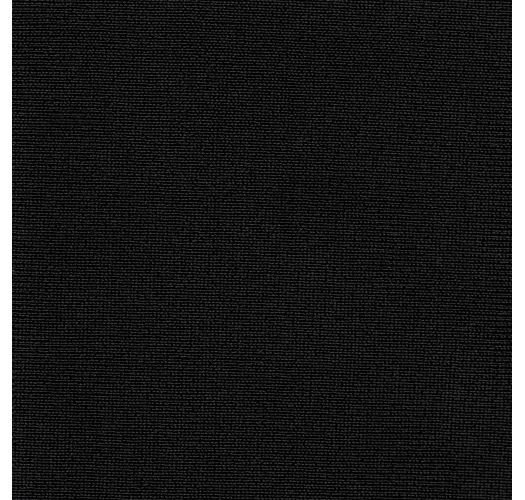 Plain black bandeau top with a clip - TOP PRETO BANDEAU-PLI