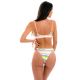 Bikini de cintura ancha a rayas con parte superior tipo bralette - SET REVELRY BRALETTE RIO-COS
