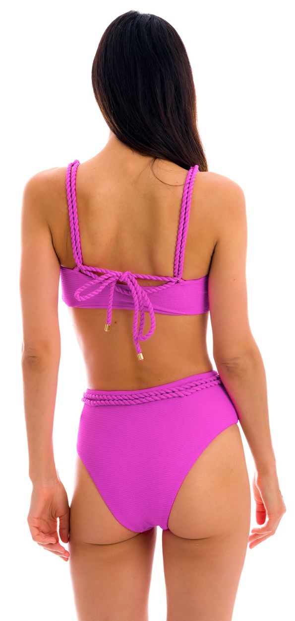 SET ST-TROPEZ-PINK RETO HOTPANT-HIGH