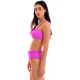 SET ST-TROPEZ-PINK RETO HOTPANT-HIGH