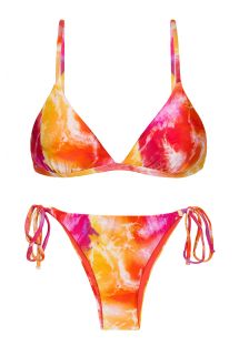 SET TIEDYE-RED TRI-FIXO IBIZA