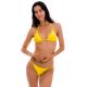 Żółte brazylijskie bikini z trójkątnym topem - SET UV-MELON TRI-INV CHEEKY-FIXA