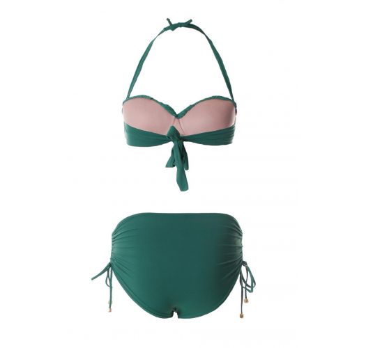 純綠色Josephine泳裝，設計充滿質感，是理想的時尚宣言。  - JOSEPHINE