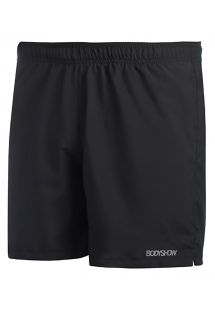Black swim shorts with elastic waist - SHORTS PRETO