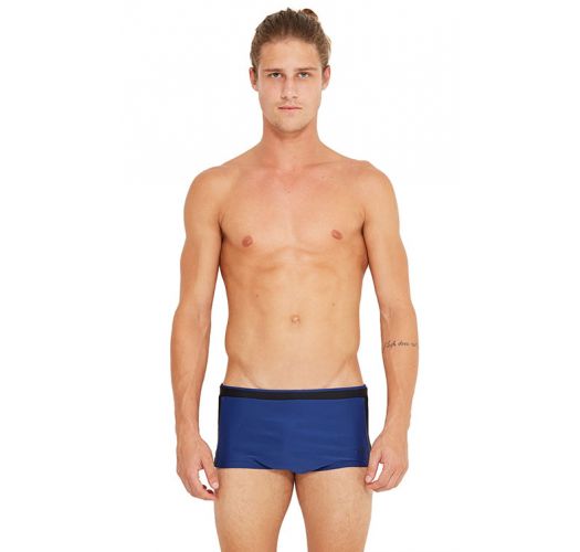 navy swim trunks