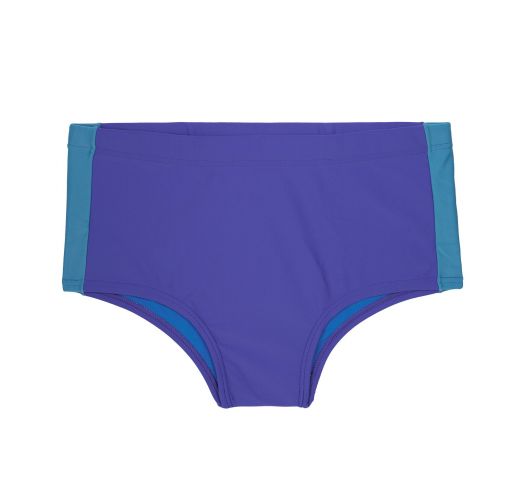 Men`s dark blue and light blue boxer swim shorts - SUNGA AUGUSTO