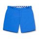 Pantaloncini da spiaggia blu con tasche e taglio aderente - BLOCK TAILORED LONG BLUE