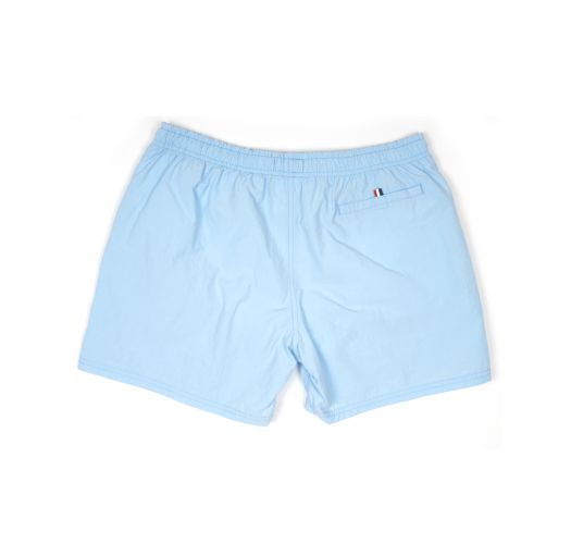 Homme Cali Holi Beach Stripe Shorts Bleu Blanc Léger