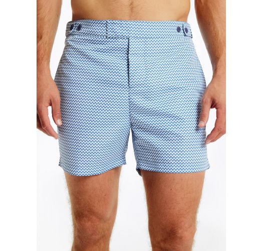 Tailored Swim Shorts Copacabana Slate Blue - Brand Rio de Sol