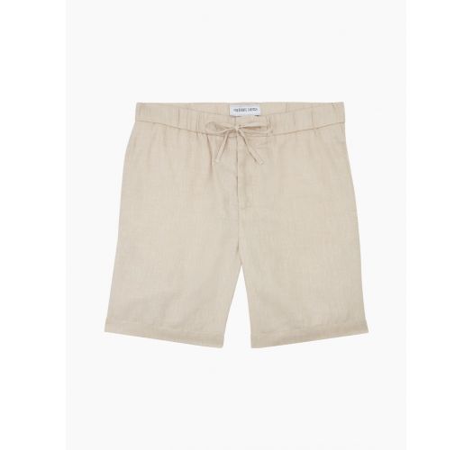 FELIPE LINEN SHORTS SAND
