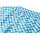 Sky blue/white wavy print swimming shorts - COPACABANA SPORT AGUA
