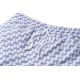 Mauve/white geometric pattern swimming shorts - LEME SPORT LILAC