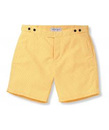 Желтые пляжные шорты с желто-оранжевым графическим принтом - IPANEMA TAILORED LONG SUNFLOWER