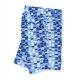 Short de bain graphique bleu/blanc et poches - SAMBA TAILORED SHORT SKY BLUE